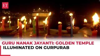 Guru Nanak Jayanti: Golden Temple illuminated on Gurpurab, fireworks light up sky