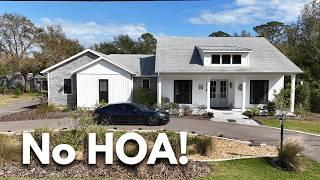 The Perfect Downsize! - Custom Home, 1.39 Acres, No HOA, 15 mins to the Beach