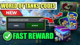 WORLD OF TANKS BLITZ ACTIVE CODES  WOTB CODES - WORLD OF TANKS