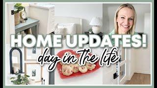 HOME DECOR + PROJECT UPDATES!  | DAY IN THE LIFE 2025