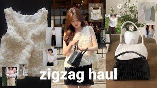 ˗ˋˏZIGZAG HAULˎˊ˗ 3만원대 이하 갓성비⤵한여름 데일리룩&휴가룩까지𓂃⊹드래곤티퓨전 저렴이,부유방커버 나시탑,여름 바지 등등⑉