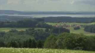 Landwirtschaft in Bayern: Landkreis Traunstein in Oberbayern.