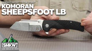 SMKW Get to the Point: Komoran Sheepsfoot Linerlock