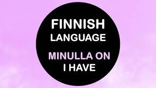 LEARN FINNISH | I HAVE (MINULLA ON) - WITH EXAMPLES & MORE