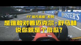 F1“前方高能”系列——是谁敢对着迈克尔·舒马赫说你就是个傻瓜？