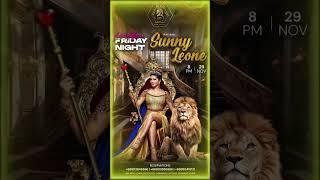 Let’s party  with #SUNNY LEONE at #BOSS club pattaya, Thailand 29 November 8 pm 2024