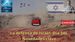 Día 346: Campaña de defensa de Israel, regreso a Gaza, ataques de los hutíes y amenazas de Hezbolá.