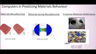 Computers in Predicting Materials Behaviour: Invited Talk for Non-Experts - HU Presentation 2020