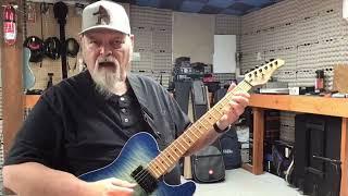 Guitar Gavel Lick Of The Week with Keith Amyx - Pedal Steel over A & E