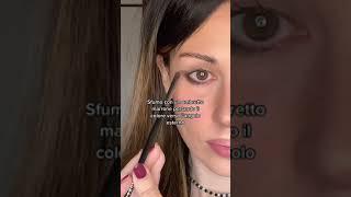  Trucco base per occhi incappucciati - hooded eyes makeup tutorial #hoodedeyemakeup #truccoocchi