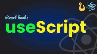 How to Create Custom Hook for Custom Scripts in React JS | useScript Hook in React JS