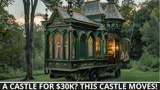 You Won’t Believe This Green Castle Only Cost $30K to Build | Tiny Home Tour