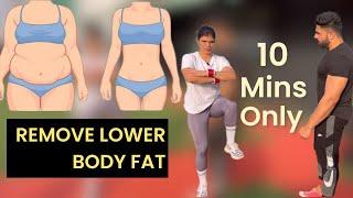 1 WEEK CHALLENGE- Sirf 10 Min Aur Hips, Belly, Leg Fat Gayab || imkavy