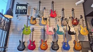 Visiting Mannys music store in Fitzroy, VIctoria, Australia