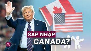 Ông Trump dọa dùng "sức mạnh kinh tế" để sáp nhập Canada | VTC Now