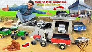 I made a mini workshop for Rc tractor and car ll @Aakash946