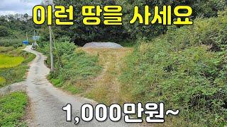 오랜만에 1,000만원대 건축가능한 토지 나왔어요.전원주택부지,주말농장,농막부지#땅집정보통 #부동산#경매#자연인땅