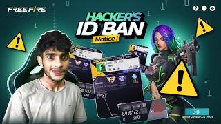 3 LAKHS + HACKER ID BAN ️ Garena Free Fire