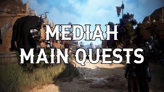 Mediah main quests