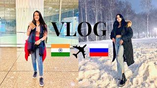 My JOURNEY from INDIAto RUSSIA |MBBS Russia| Travel Vlog️ |