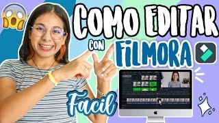 COMO EDITAR VIDEOS en FILMORA|El Mejor Programa Para EDITAR VIDEOS| EDITAR VIDEOS Rápido y Fácil