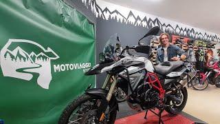 Montaggio Combo Barre Paracarena Outback Motortek su BMW F800GS #motoviaggiostore