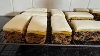 Christmas Cake Bars - Squares