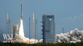 Boeing's Starliner Spacecraft Blasts Off With NASA Astronauts | WSJ News