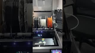 K2 Plus printing in 8 colors @Creality3D  check out my channel for video of the back side.