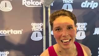 Nikki Hiltz very pleased with 2nd-place overall finish at Grand Slam Track Kingston