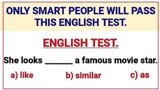 English Grammar Test Practice️Can you pass this quiz? Let's see