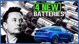 Tesla’s 4 New Battery Types Could Reshape the EV Market