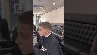 He was so mad after this haircut  #barber #shorts