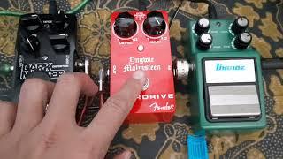 Fender Yngwie Malmsteen Overdrive VS TC Electronic Dark Matter VS Ibanez TS9DX