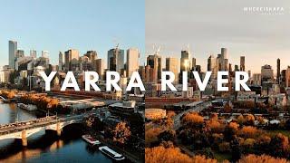 Yarra River - Melbourne 4K Drone Video