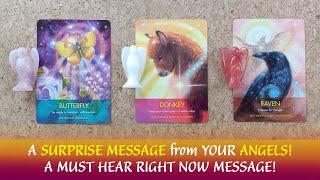 A SURPRISE MESSAGE from YOUR ANGELSA MUST HEAR MESSAGE! #pickacardtarot  #timelesstarotreading