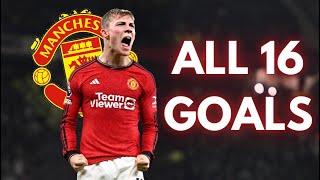 Rasmus Hojlund - All 16 goals for Manchester United so far