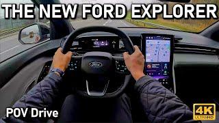 NEW Ford Explorer Premium RWD POV Drive