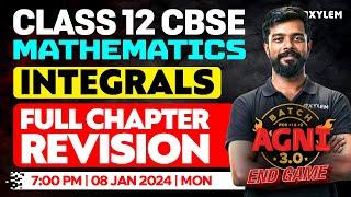 Class 12 CBSE - Maths - Integrals - Full Chapter Revision | Xylem CBSE 11 & 12