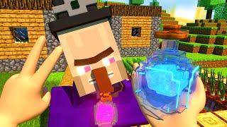 Trading With Witch - Minecraft Animation