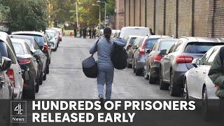 More UK prisoners released early to ease overcrowding crisis