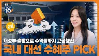 5월 TIGER 월간TOP10 - 6월 PICK은 TIGER 지주회사 ETF!