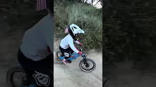 Last year on 2 wheels  #kidsonbikes #wildchild #childprodigy