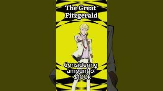 How The Great Fitzgerald Could Kill You #shorts #bsd #fyp #fitzgerald #bungostraydogs