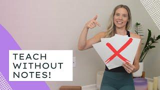 How to memorize my yoga sequences? | Yoga Teaching Tips