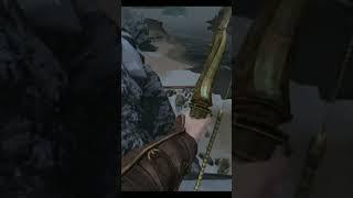 When You Snipe an Ice Wolf in Skyrim  #skyrim #shorts #skyrimvr #accubow