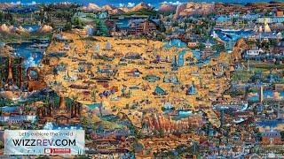 Buffalo Games Dowdle National Parks Map 2000 Piece Jigsaw Review