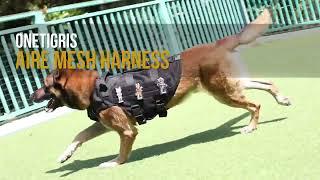 OneTigris AIRE Mesh K9 Harness｜Lightweight Breathable Tactical Dog Vests