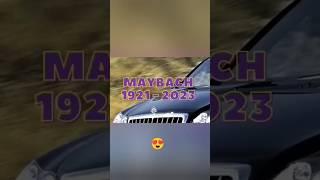 MayBach 1921 - 2023 Evolution | #information #trending #wonders #classic #shorts #viral #evolution