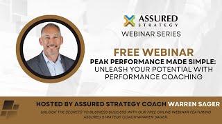 Peak Performance Made Simple   Unleash Your Potential with Performance Coaching